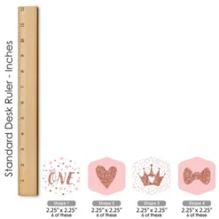 Big Dot Of Happiness 1st Birthday Little Miss Onederful - Girl First Birthday Party Scavenger Hunt - 1 Stand And 48 Game Pieces - Hide And Find Game -Party Planers Store GUEST 2bf79f0b 66d1 45ba 8aed 19de8a6425f0