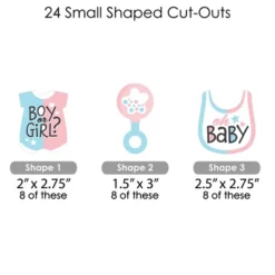 Big Dot Of Happiness Baby Gender Reveal - Team Boy Or Girl Party DIY Decorations - Clothespin Garland Banner - 44 Pieces -Party Planers Store GUEST 2c3fd9c1 2a44 4dbd 8413 2e2e10d1c83b