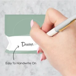 Big Dot Of Happiness Sage Green Elegantly Simple - Guest Party Favors Tent Buffet Card - Table Setting Name Place Cards - Set Of 24 -Party Planers Store GUEST 2c72a99b 8241 4dda a259 3738bcc08a6c