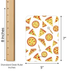 Big Dot Of Happiness Pizza Party Time - Bingo Cards And Markers - Baby Shower Or Birthday Party Bingo Game - Set Of 18 -Party Planers Store GUEST 2cb62daf 6475 4c97 ae5c 550a042bad97