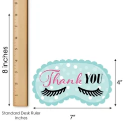 Big Dot Of Happiness Spa Day - Shaped Thank You Cards - Girls Makeup Party Thank You Note Cards With Envelopes - Set Of 12 -Party Planers Store GUEST 2d148990 d5cd 4252 9aa7 de8b01eea2e1