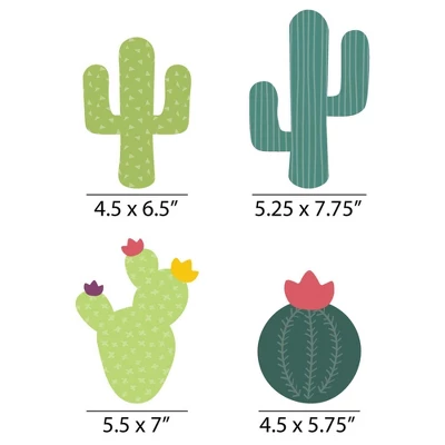 Big Dot Of Happiness Prickly Cactus Party - Cactus Decorations DIY Fiesta Party Essentials - Set Of 20 6 Big Dot Of Happiness Prickly Cactus Party - Cactus Decorations DIY Fiesta Party Essentials - Set Of 20 - Image 4