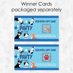 Big Dot Of Happiness Pawty Like A Puppy - Dog Baby Shower Or Birthday Party Game Scratch Off Cards - 22 Count -Party Planers Store GUEST 2dbf6d03 1818 4932 8016 04022e976304