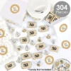 Big Dot Of Happiness We Still Do - 50th Wedding Anniversary - Anniversary Party Candy Favor Sticker Kit - 304 Pieces -Party Planers Store GUEST 2e01cb2a b4a6 4ce4 890f 6396a9965262