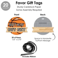 Big Dot Of Happiness Nothin’ But Net - Basketball - Baby Shower Or Birthday Party Favors And Cupcake Kit - Fabulous Favor Party Pack - 100 Pieces 12 Big Dot Of Happiness Nothin’ But Net - Basketball - Baby Shower Or Birthday Party Favors And Cupcake Kit - Fabulous Favor Party Pack - 100 Pieces -Party Planers Store GUEST 2e09afe3 33eb 414f 9011 dc9c776537cf