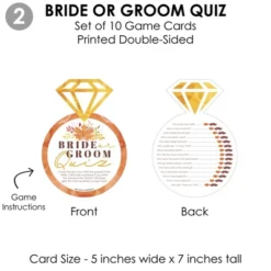 Big Dot Of Happiness Fall Foliage Bride - 4 Autumn Leaves Bridal Shower Games - 10 Cards Each - Gamerific Bundle -Party Planers Store GUEST 2f5d530c 39f0 4202 8f30 6f013cf44637