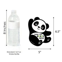 Big Dot Of Happiness Party Like A Panda Bear - Shaped Thank You Cards - Baby Shower Or Birthday Party Thank You Note Cards With Envelopes - Set Of 12 -Party Planers Store GUEST 314f2725 c690 46cf 918b a2bd30984ba2