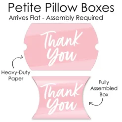 Big Dot Of Happiness Pink Elegantly Simple - Favor Gift Boxes - Guest Party Favors Petite Pillow Boxes - Set Of 20 -Party Planers Store GUEST 31dd5918 5b66 407e 9561 5b5ea8d2e357