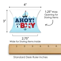 Big Dot Of Happiness Ahoy It's A Boy - Favor Gift Boxes - Nautical Baby Shower Petite Pillow Boxes - Set Of 20 12 Big Dot Of Happiness Ahoy It's A Boy - Favor Gift Boxes - Nautical Baby Shower Petite Pillow Boxes - Set Of 20 -Party Planers Store GUEST 32023c92 4bc1 4022 af48 78916a32b921