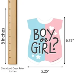 Big Dot Of Happiness Baby Gender Reveal - Picture Bingo Cards And Markers - Team Boy Or Girl Baby Shower Shaped Bingo Game - Set Of 18 7 Big Dot Of Happiness Baby Gender Reveal - Picture Bingo Cards And Markers - Team Boy Or Girl Baby Shower Shaped Bingo Game - Set Of 18 -Party Planers Store GUEST 330b2817 ae10 468b 8869 559850944437