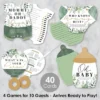 Big Dot Of Happiness Boho Botanical Baby - 4 Greenery Baby Shower Games - 10 Cards Each - Gamerific Bundle -Party Planers Store GUEST 334bdb20 d864 4fca a373 4e7e8dda6127