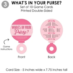 Big Dot Of Happiness Baby Girl - 4 Pink Baby Shower Games - 10 Cards Each - Gamerific Bundle -Party Planers Store GUEST 33add8bf c962 424f 8b14 d699ef3ce4b7