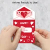 Big Dot Of Happiness Happy Valentine's Day - Valentine Hearts Cards For Kids - Happy Valentine's Day Pull Tabs - Set Of 12 -Party Planers Store GUEST 34b7799d b1b5 4309 8a69 c53da23d9c60
