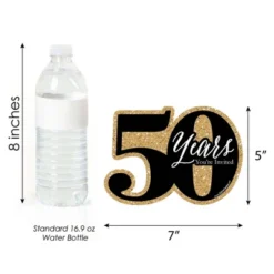 Big Dot Of Happiness We Still Do - 50th Wedding Anniversary - Shaped Fill-in Invites - Anniversary Party Invitation Cards With Envelopes - Set Of 12 -Party Planers Store GUEST 34e7911d 2052 4bd7 ab4a 9190490272f3