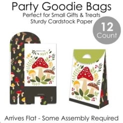 Big Dot Of Happiness Wild Mushrooms - Red Toadstool Party Gift Favor Bags - Party Goodie Boxes - Set Of 12 -Party Planers Store GUEST 34f78af5 dd3e 4eaf bb65 70add01aa4ab