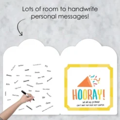 Big Dot Of Happiness Congrats - Congratulations Giant Greeting Card - Big Shaped Jumborific Card -Party Planers Store GUEST 359c8087 c59a 46ff 89c0 55132e285488