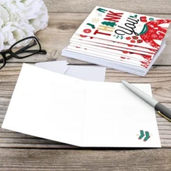 Big Dot Of Happiness Christmas Pajamas - Holiday Plaid PJ Party Thank You Cards (8 Count) -Party Planers Store GUEST 36f2f6cd 2347 458e afee 631556644880