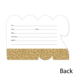 Big Dot Of Happiness Gold 2023 Graduation Party Invitations - Shaped Fill-In Invite Cards With Envelopes - Set Of 12 -Party Planers Store GUEST 38722ea3 8364 4fd3 a5a5 ca086e11a647