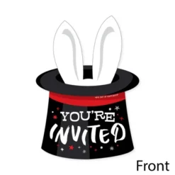 Big Dot Of Happiness Ta-Da, Magic Show - Shaped Fill-In Invitations - Magical Birthday Party Invitation Cards With Envelopes - Set Of 12 8 Big Dot Of Happiness Ta-Da, Magic Show - Shaped Fill-In Invitations - Magical Birthday Party Invitation Cards With Envelopes - Set Of 12 -Party Planers Store GUEST 399f5663 ee29 4170 a1f2 4dbacac246ff