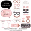 Big Dot Of Happiness Bride Squad - Rose Gold Bridal Shower Or Bachelorette Party Photo Booth Props Kit - 20 Count -Party Planers Store GUEST 3a7a94b1 fdef 4f26 b1e2 11f5d943b6bc