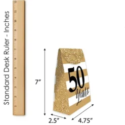 Big Dot Of Happiness We Still Do - 50th Wedding Anniversary - Anniversary Gift Favor Bags - Party Goodie Boxes - Set Of 12 -Party Planers Store GUEST 3ca9c436 c44b 474d 841d 9313bc14e002