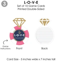 Big Dot Of Happiness Last Sail Before The Veil - 4 Nautical Bridal Shower Games - 10 Cards Each - Gamerific Bundle -Party Planers Store GUEST 3cb09d2a 8aec 4068 96ba f7ce50ed14ae