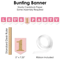 Big Dot Of Happiness 1st Birthday Girl - Fun To Be One - First Birthday Party Supplies Decoration Kit - Decor Galore Party Pack - 51 Pieces -Party Planers Store GUEST 3d0b3b54 ef52 4fc6 bef2 f450014db2c9