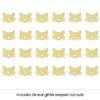 Big Dot Of Happiness Gold Glitter Cat - No-Mess Real Gold Glitter Cut-Outs - Purr-FECT Kitty Cat Baby Shower Or Birthday Party Confetti - Set Of 24 -Party Planers Store GUEST 3d1a2b02 5efb 41dc aa88 8ac5b53369bf