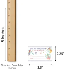Big Dot Of Happiness Let’s Be Fairies - How Many Candies Fairy Garden Birthday Party Game - 1 Stand And 40 Cards - Candy Guessing Game -Party Planers Store GUEST 3d1a54cd 4231 4296 982d d5134423a41c