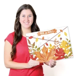 Big Dot Of Happiness Fall Foliage Bride - Paper Autumn Leaves Bridal Shower And Wedding Party Coloring Sheets - Activity Placemats - Set Of 16 -Party Planers Store GUEST 3e1c08f2 8b31 48b1 88b6 83603d5ba694