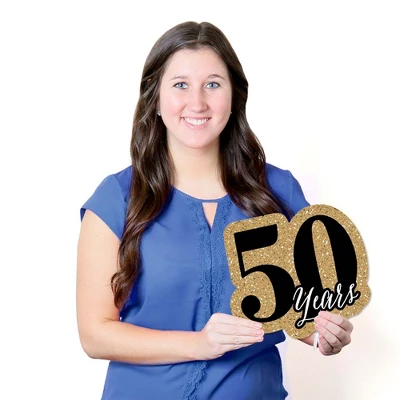 Big Dot Of Happiness We Still Do - 50th Wedding Anniversary Lawn Decorations - Outdoor Anniversary Party Yard Decorations - 10 Piece 8 Big Dot Of Happiness We Still Do - 50th Wedding Anniversary Lawn Decorations - Outdoor Anniversary Party Yard Decorations - 10 Piece - Image 6