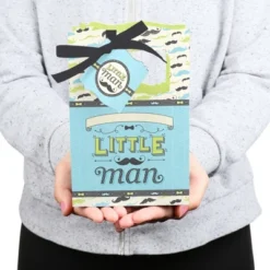Big Dot Of Happiness Dashing Little Man Mustache - Baby Shower Or Birthday Party Favor Boxes - Set Of 12 -Party Planers Store GUEST 400f5a11 0758 42d3 a059 8f388efb1321