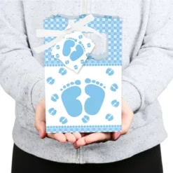 Big Dot Of Happiness Baby Feet Blue - Baby Shower Party Favor Boxes - Set Of 12 -Party Planers Store GUEST 40f21a84 ab0a 461e 895f 695a53c5f5c9