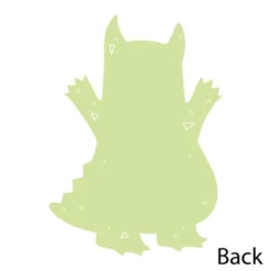 Big Dot Of Happiness Monster Bash - Shaped Thank You Cards - Little Monster Birthday Party Or Baby Shower Thank You Cards With Envelopes - Set Of 12 -Party Planers Store GUEST 411a2dea 44d9 48d3 bed9 0941dfd26ed3