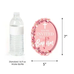 Big Dot Of Happiness Baptism Pink Elegant Cross - Shaped Fill-in Invitations - Girl Religious Party Invitation Cards With Envelopes - Set Of 12 8 Big Dot Of Happiness Baptism Pink Elegant Cross - Shaped Fill-in Invitations - Girl Religious Party Invitation Cards With Envelopes - Set Of 12 -Party Planers Store GUEST 41945b36 c0bc 4edd b2a9 c19d50a573ab