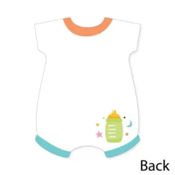 Big Dot Of Happiness Colorful Baby Shower - Shaped Thank You Cards - Gender Neutral Party Thank You Note Cards With Envelopes - Set Of 12 -Party Planers Store GUEST 430d0177 e971 4247 b80e c552a503587b