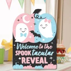 Big Dot Of Happiness Boo-y Or Ghoul - Party Decorations - Halloween Gender Reveal Party Welcome Yard Sign -Party Planers Store GUEST 430e3b7c 3035 4de0 83e9 5378c8f4e0cc