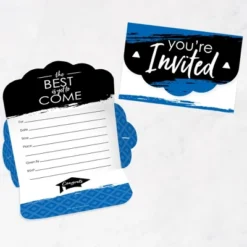 Big Dot Of Happiness Blue Grad - Best Is Yet To Come - Fill-In Cards - Royal Blue Graduation Party Fold And Send Invitations - Set Of 8 13 Big Dot Of Happiness Blue Grad - Best Is Yet To Come - Fill-In Cards - Royal Blue Graduation Party Fold And Send Invitations - Set Of 8 -Party Planers Store GUEST 436d943d 8db0 46f9 86f6 3aa4f901258a