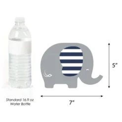 Big Dot Of Happiness Blue Elephant - Decorations DIY Boy Baby Shower Or Birthday Party Essentials - Set Of 20 7 Big Dot Of Happiness Blue Elephant - Decorations DIY Boy Baby Shower Or Birthday Party Essentials - Set Of 20 -Party Planers Store GUEST 4445d324 5255 4ccd bf23 9c5001e96783