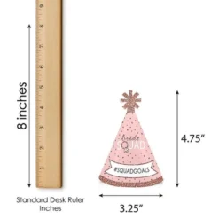 Big Dot Of Happiness Bride Squad - Mini Cone Rose Gold Bridal Shower Or Bachelorette Party Hats - Small Little Party Hats - Set Of 8 -Party Planers Store GUEST 4497d4ef 6634 4143 ac4a 598d15a3af3d