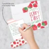 Big Dot Of Happiness Berry First Birthday Sweet Strawberry Shaped Fill-In Invitations - Fruit 1st Birthday Party Invitation Cards With Envelopes 12 Ct -Party Planers Store GUEST 449edbc3 ad29 4fc7 9211 19ac8d7aac44