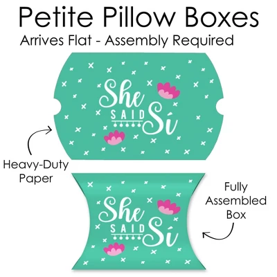 Big Dot Of Happiness Final Fiesta - Favor Gift Boxes - Last Fiesta Bachelorette Party Petite Pillow Boxes - Set Of 20 6 Big Dot Of Happiness Final Fiesta - Favor Gift Boxes - Last Fiesta Bachelorette Party Petite Pillow Boxes - Set Of 20 - Image 4