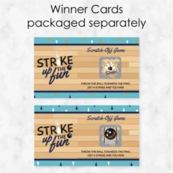 Big Dot Of Happiness Strike Up The Fun - Bowling - Birthday Party Or Baby Shower Party Game Scratch Off Cards - 22 Count -Party Planers Store GUEST 45b70d1a 75e4 4677 a8ec 7a126a43ab0d