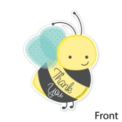 Big Dot Of Happiness Honey Bee - Shaped Thank You Cards - Baby Shower Or Birthday Party Thank You Note Cards With Envelopes - Set Of 12 -Party Planers Store GUEST 47c0b567 a548 434e add7 c1101b02bfa8