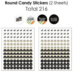 Big Dot Of Happiness Still Got Class - High School Reunion Party Candy Favor Sticker Kit - 304 Pieces 10 Big Dot Of Happiness Still Got Class - High School Reunion Party Candy Favor Sticker Kit - 304 Pieces -Party Planers Store GUEST 47fd4ee4 b32d 4f0b 8e83 20d900c2a494