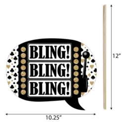 Big Dot Of Happiness Funny Vegas Before Vows - Las Vegas Bridal Shower Or Bachelorette Party Photo Booth Props Kit - 10 Piece 8 Big Dot Of Happiness Funny Vegas Before Vows - Las Vegas Bridal Shower Or Bachelorette Party Photo Booth Props Kit - 10 Piece -Party Planers Store GUEST 494efbab 6c7e 411c b2cb dcc22ce8c722