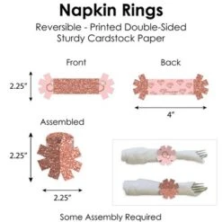 Big Dot Of Happiness Bride Squad Rose Gold Bridal Shower Or Bachelorette Party Paper Charger And Table Decorations Chargerific Kit Place Setting For 8 -Party Planers Store GUEST 4a1edc07 c7ac 4532 8917 29bb2911fdf6