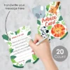 Big Dot Of Happiness Jungle Party Animals - Baby Bodysuit Wish Card Safari Zoo Animal Baby Shower Activities - Shaped Advice Cards Game - Set Of 20 -Party Planers Store GUEST 4b861f0d eb74 4dba aa78 39d68e2ca745