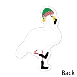 Big Dot Of Happiness Flamingle Bells - Shaped Thank You Cards - Tropical Christmas Party Shaped Thank You Cards With Envelopes - Set Of 12 -Party Planers Store GUEST 4bcfa39d a160 413e aee2 7771ce6fba9b