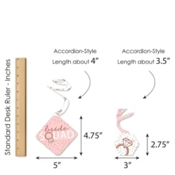 Big Dot Of Happiness Bride Squad - Rose Gold Bridal Shower Or Bachelorette Party Hanging Decor - Party Decoration Swirls - Set Of 40 -Party Planers Store GUEST 4bfd73c8 a813 4a74 8edb 56b3c101f404